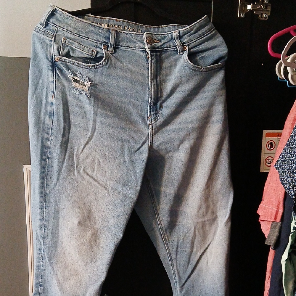 American Eagle Outfitters Blue Boyfriend Jeans